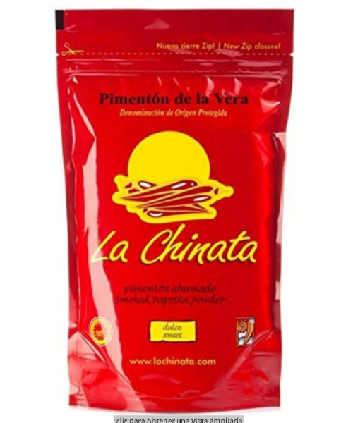 La Chinata Paprika Süß Geräuchert Beutel 500 gr. - Oliva Oliva