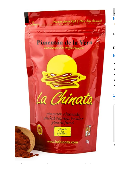 La Chinata Hot Smoked Paprika Pack 150 gr. - Oliva Oliva