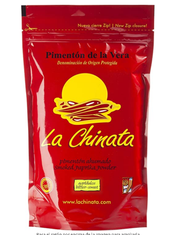 La Chinata Pimentón Ahumado Agridulce Bolsa 500 gr. - Oliva Oliva