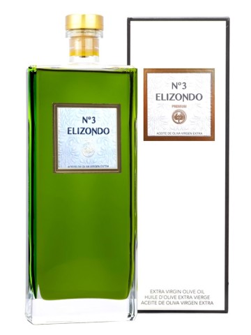 Elizondo Picual Premium Nº3 botella 500 ML con estuche