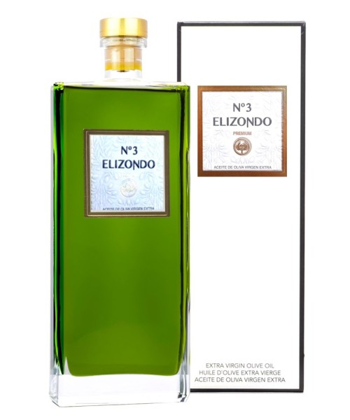 Elizondo Picual Premium Nº3 botella 500 ML con estuche