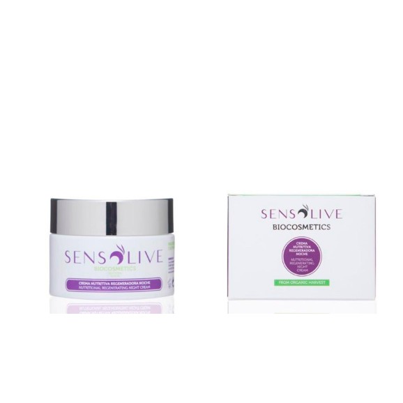 Sensolive Unisex Regenerating Night Cream BIO 50 ml. - Oliva Oliva