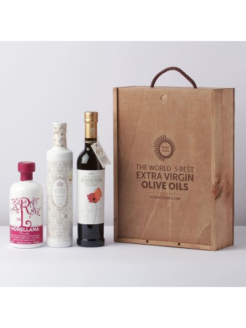 Mejores aceites del mundo (DER  FEINSCHMECKER) 2021 en caja de madera