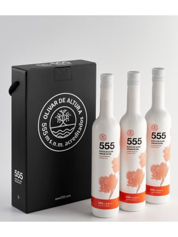 555 Estuche Picual 3x500ml
