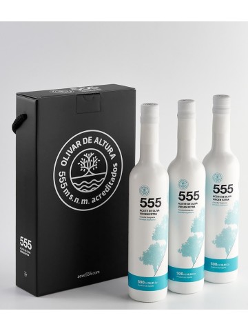 555 Estuche Hojiblanca 3x500ml