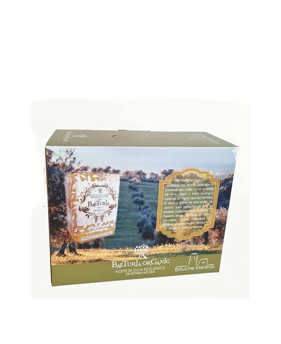 Baeturia Estuche Medina - Lata 3L ecológica + aceitera