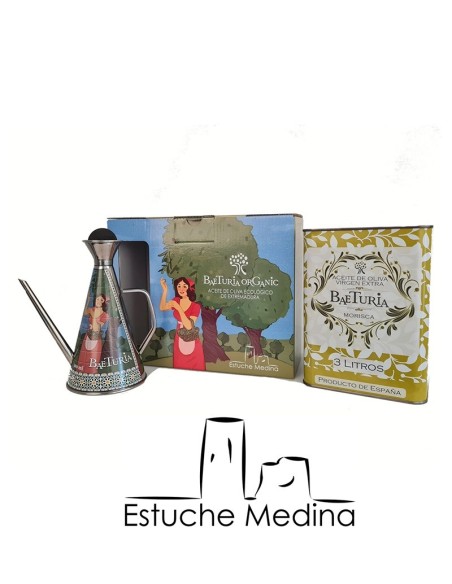 Baeturia Estuche Medina - Lata 3L ecológica + aceitera