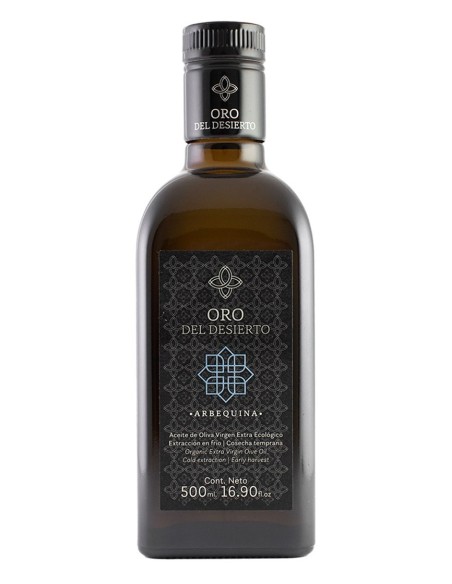 Oro del Desierto Arbequina Glasflasche 500 ml. - Oliva Oliva