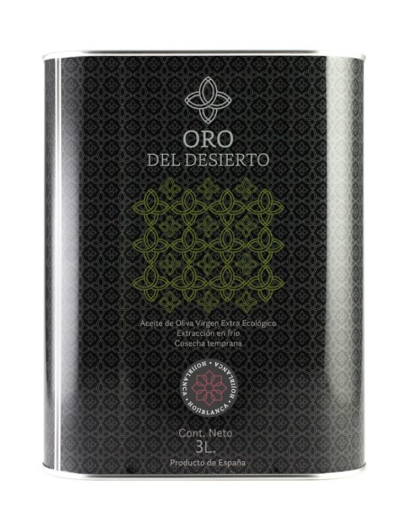 Oro del Desierto Hojiblanca Bidon métal 3 l. - Oliva Oliva