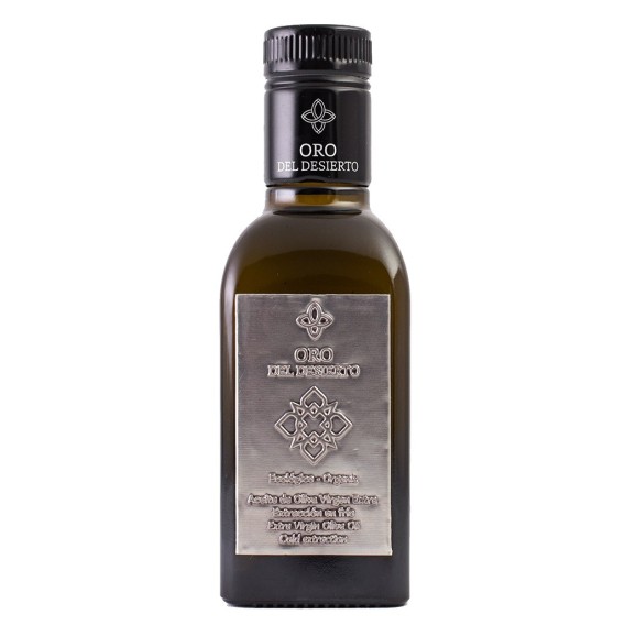 Oro del Desierto Coupage Quadratische Glasflasche 250 ml - Oliva Oliva