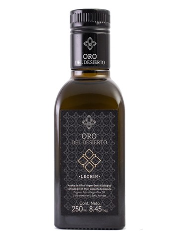 Oro del Desierto Lechín Quadratische Glasflaschen 250 ml - Oliva Oliva