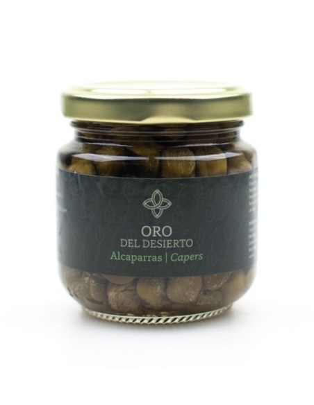 Oro del Desierto Kapern Glas 260 gr. - Oliva Oliva