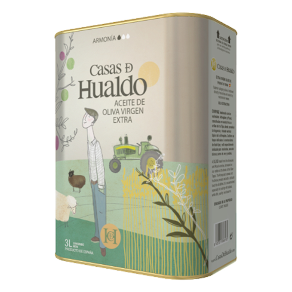 Casas de Hualdo Armonie Bidon métal 3 l. - Oliva Oliva
