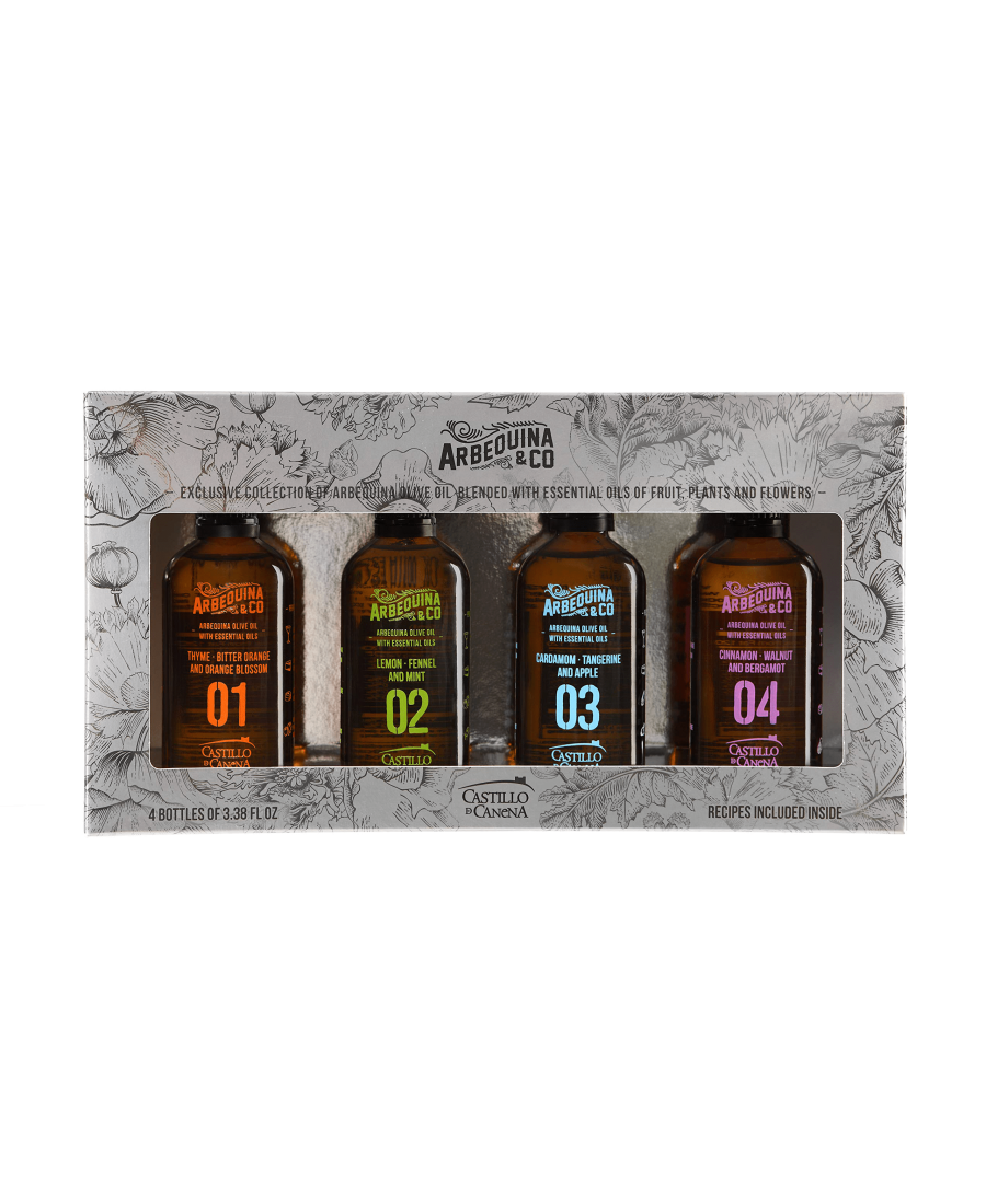 Castillo de Canena Arbequino & Co Coffret 4x100 ml. - Oliva Oliva