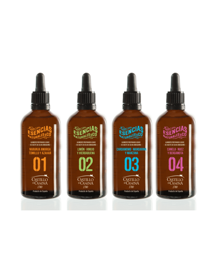 Castillo de Canena Arbequino & Co Box 4x100 ml. - Oliva Oliva