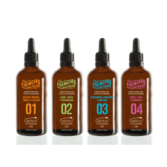 Castillo de Canena Arbequino & Co - Estuche 4 botellas 100 ml.