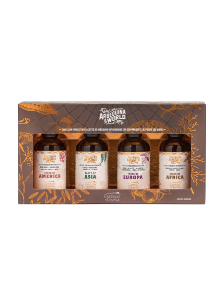 Castillo de Canena Arbequino & World Estuche 4x100 ml. - Oliva Oliva