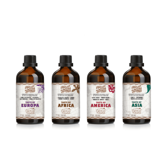 Castillo de Canena Arbequino & World Estuche 4x100 ml. - Oliva Oliva