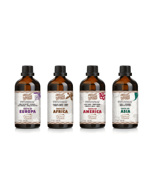 Castillo de Canena Arbequino & World Box 4x100 ml. - Oliva Oliva