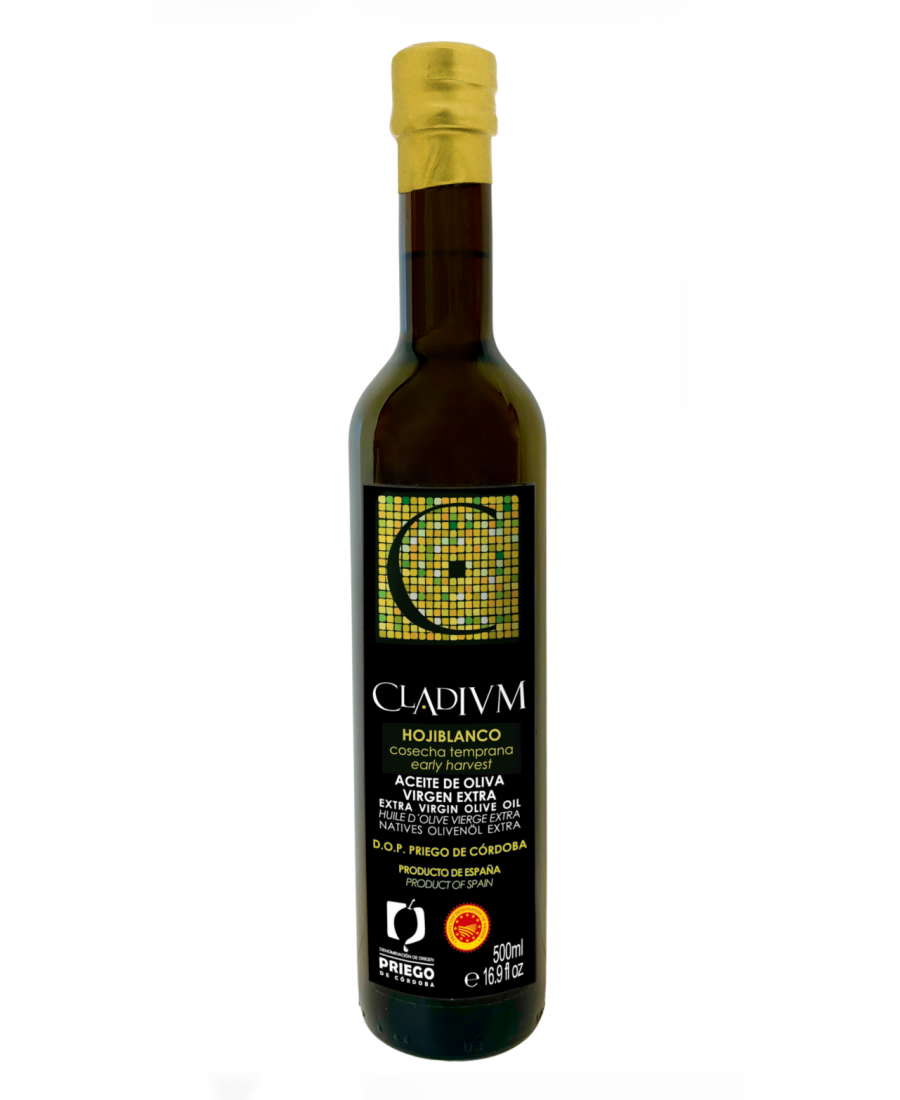 Cladium Hojiblanco Glass bottle 500 ml.