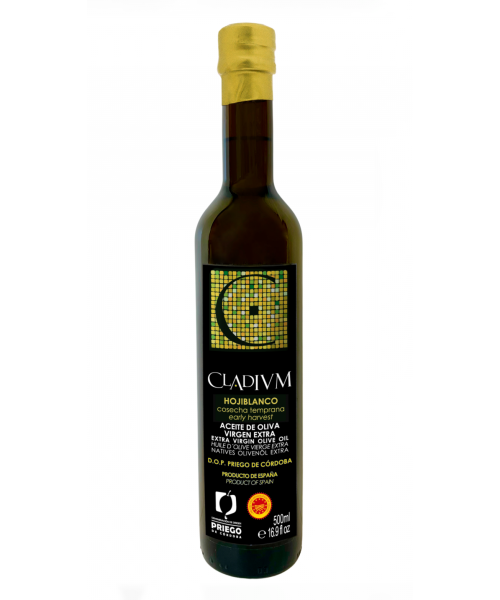 Cladium Hojiblanco Glass bottle 500 ml.