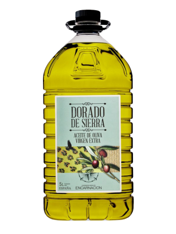 Dorado de Sierra Picual PET bottle 5 l. - Oliva Oliva