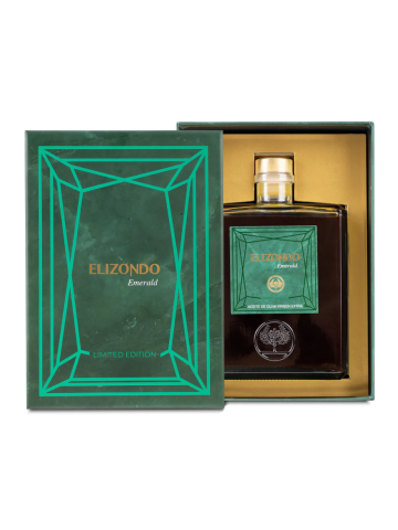 Elizondo Emerald Limitierte Auflage Glasflasche 1 l. - Oliva Oliva