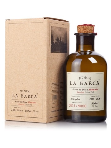 Finca La Barca Aceite de Oliva Ahumado Estuche 500 ml. - Oliva Oliva