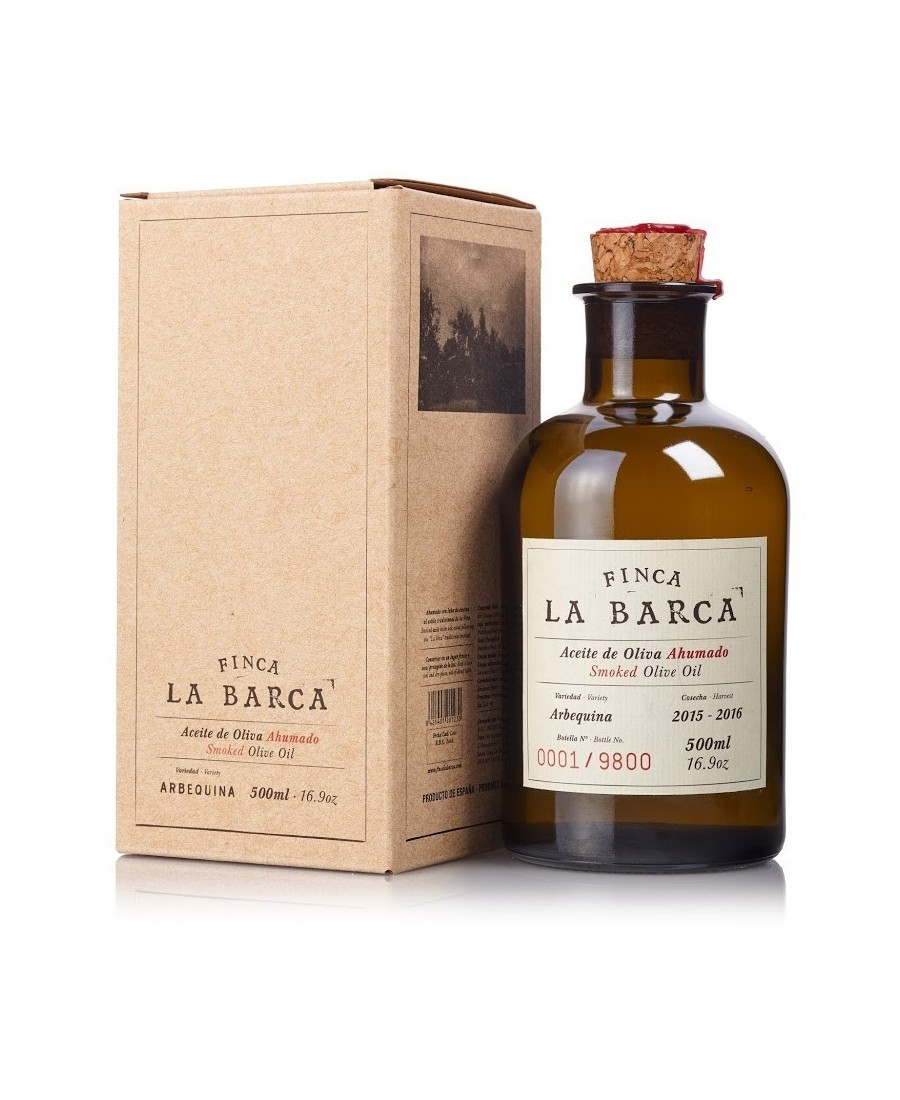 Finca La Barca Huile d'olive fumée Etui 500 ml. - Oliva Oliva