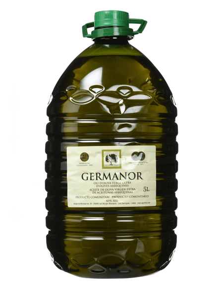 Germanor Arbequina PET Flasche 5 l. - Oliva Oliva