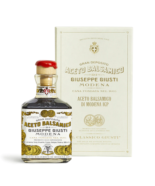 Giuseppe Giusti Vinaigre balsamique de Modène 2 Médailles d'or Cubique