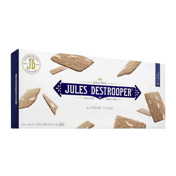 Jules Destrooper Almond Thins Biscuits aux amandes - Oliva Oliva