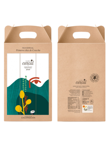 Esencial Verde Temprano Picual Case 3x500 ml. - Oliva Oliva