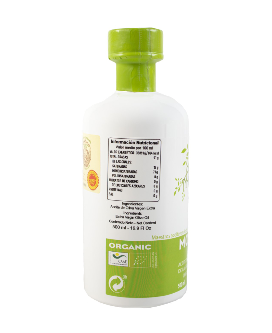 Morellana Hojiblanca - Botella de vidrio 500 ml.