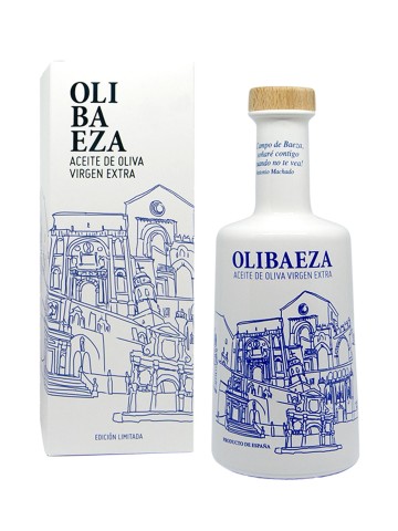 Olibaeza Patrimonio Azul - Botella de vidrio 500 ml.