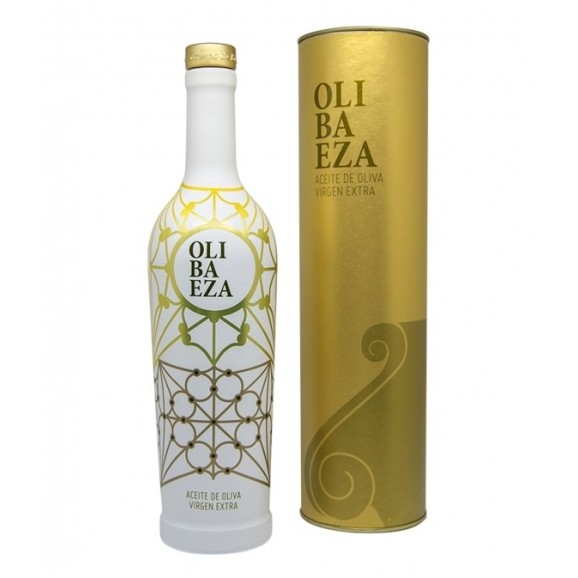 Olibaeza Patrimonio Dorado - Botella de vidrio 500 ml.