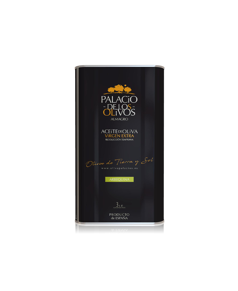 Palacio de los Olivos Arbequina Tin 3 l. - Oliva Oliva