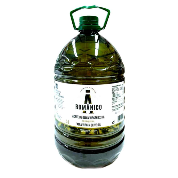 Románico Arbequina Bouteille PET 5 l. - Oliva Oliva