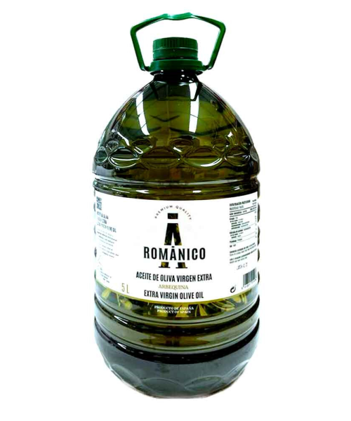 Románico Arbequina Garrafa PET 5 l. - Oliva Oliva