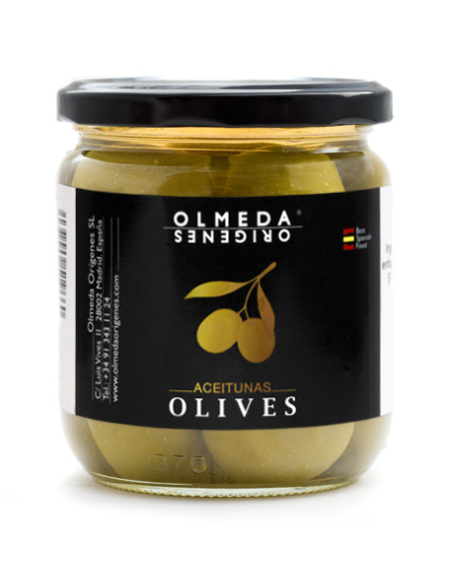 Olmeda Orígenes Unpitted Gordal Olives Jar 370 gr. - Oliva Oliva