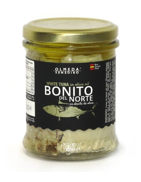 Olmeda Orígenes Bonito del Norte en Aceite de Oliva - Tarro 210 gr.