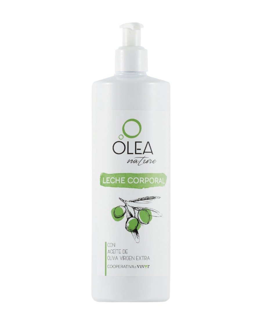 Olea Nature Leche Corporal con Aceite de oliva virgen extra - Bote 500 ml.