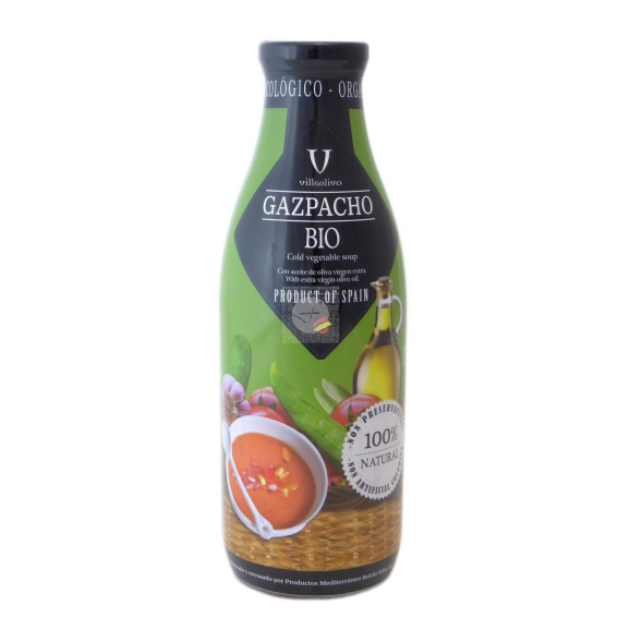 Villaolivo Gazpacho BIO Glasflasche 1 l. - Oliva Oliva
