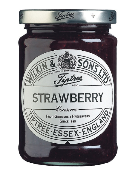 Wilkin & Sons Tiptree Confiture de fraises Pot 340 gr. - Oliva Oliva