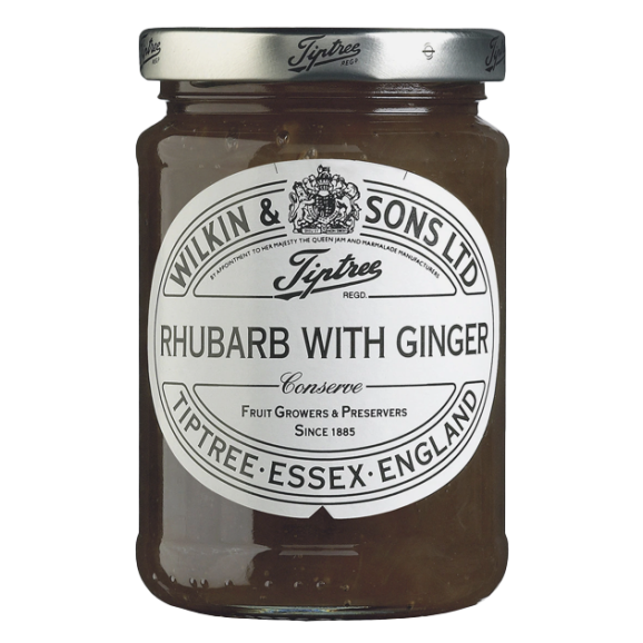 Wilkin & Sons Tiptree Rhubarb and Ginger Jam Jar 340 gr. - Oliva Oliva