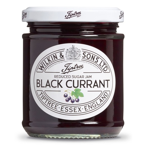 Tiptree Confiture de Cassis réduite en sucre Pot 200 gr. - Oliva Oliva