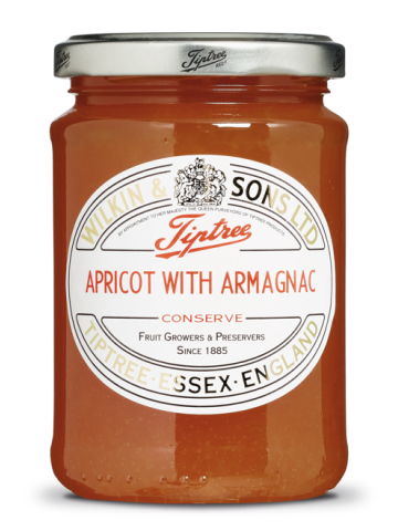 Tiptree Aprikosenkonfitüre mit Armagnac Glas 340 gr. - Oliva Oliva