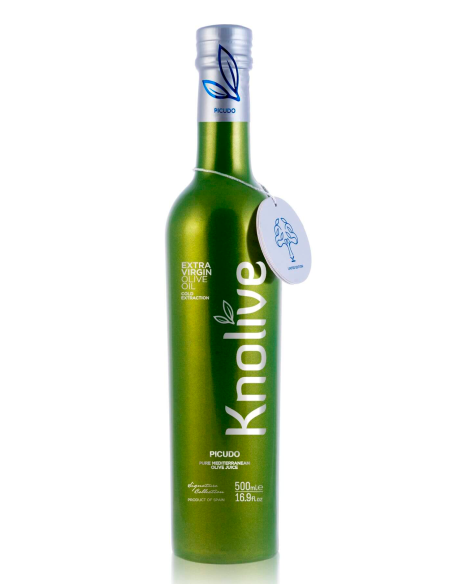 Knolive Picudo Glasflasche 500 ml. - Oliva Oliva