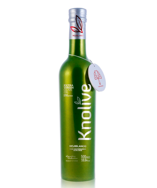 Knolive Hojiblanco Glass bottle 500 ml. - Oliva Oliva