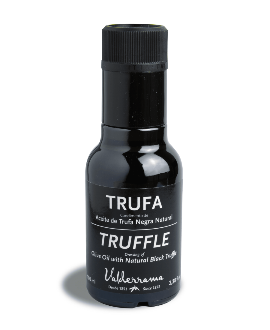 Valderrama Black Truffle Oil Glass Bottle 100 ml. - Oliva Oliva